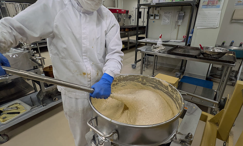 シフォン ミキシング